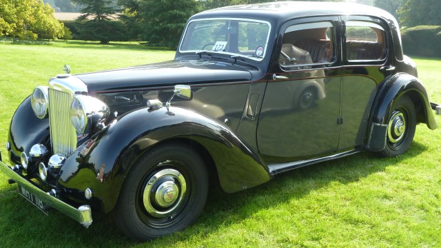 MHT 118 Chassis No.23237 Mulliners 30 Sept 2013 SE Alvis Day